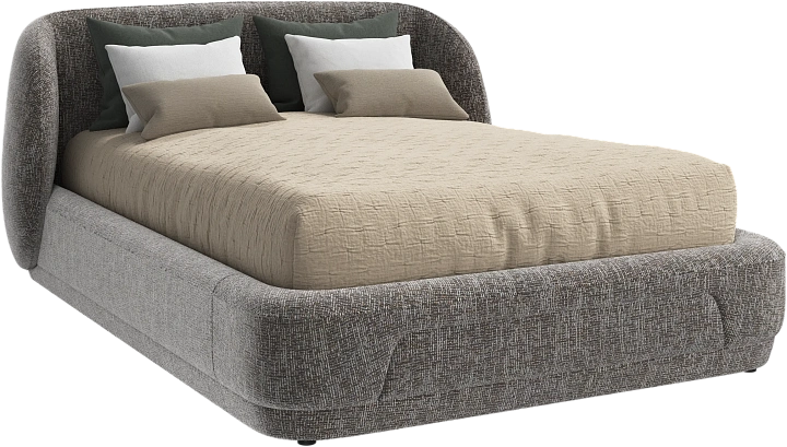 Кровать Bolzano - Tuscany коричневого цвета 3202 -  Под заказ