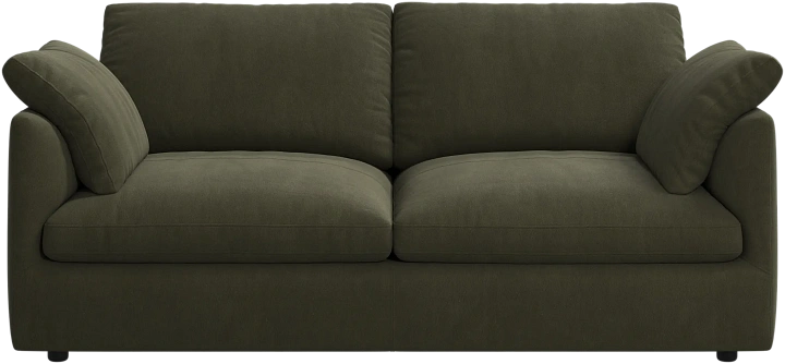 2-х местный диван Milano - York  5121 Kожа светло-зеленая -  Под заказ