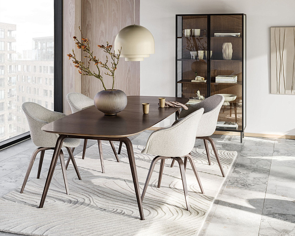 Стол Hauge с дополнительной столешницей