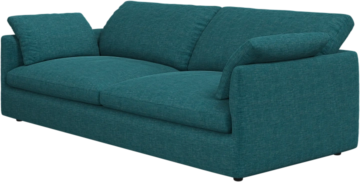 3-х местный диван Milano - Napoli 2253 Ткань зелено-голубого цвета  -  Под заказ