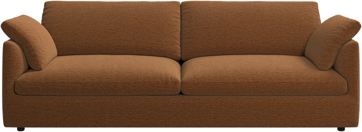 3-х местный диван Milano - Lucca ткань светло-коричневого цвета 3324 -  Под заказ