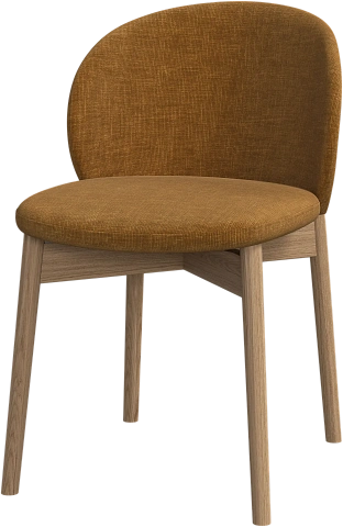 Обеденный стул Princeton - Napoli 2252 Ткань золотисто-бежевого цвета  -  Под заказ