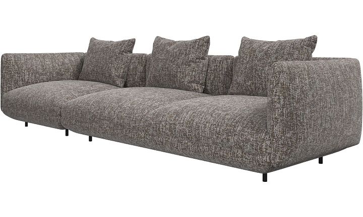 3-местный диван Salamanca - Tuscany коричневого цвета 3202 -  Под заказ