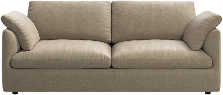 2.5 местный диван Milano -  Ravello 3220 Ткань песочного цвета  -  Под заказ