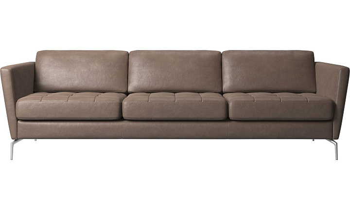 Диван Osaka - York 5122 Кожа светло-коричневого цвета  -  Под заказ