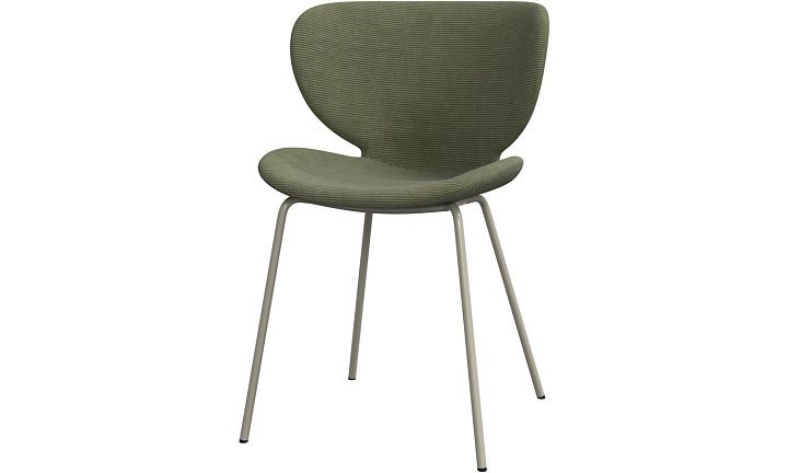 Cтул Hamilton без поворотной функции - Skagen 3165 Зеленая ткань  -  Под заказ