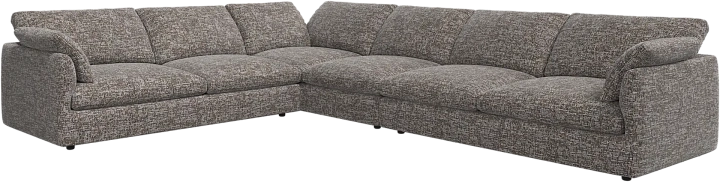 Угловой диван Milano - Tuscany коричневого цвета 3202 -  Под заказ