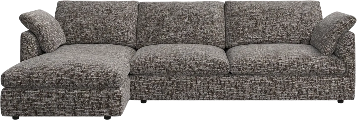 Угловой диван Milano - Tuscany коричневого цвета 3202 -  Под заказ