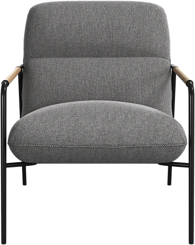 Кресло Terni - Bristol 3060 Ткань светло-серого цвета  -  Под заказ