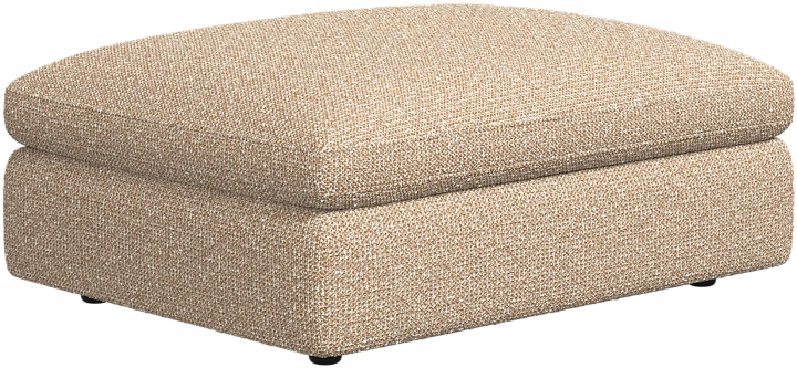 Пуф Milano - Avellino ткань бежевого  цвета 3251 -  Под заказ