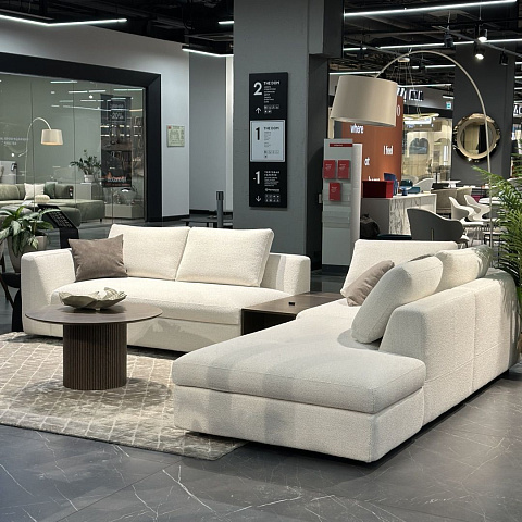 Диван Bergamo с хранением и модулем для отдыха