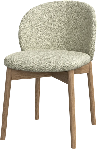 Обеденный стул Princeton - Lazio 3092 Светло-зеленая ткань  -  Под заказ