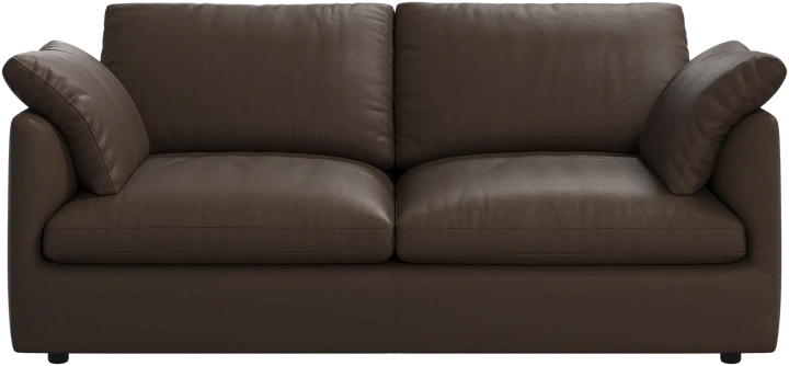 2-х местный диван Milano - Nordic Grain 5131 Кожа цвета камня -  Под заказ