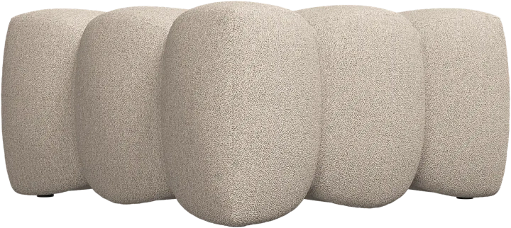 Пуф Nawabari - Lazio 3091 Ткань бежевого цвета  -  Под заказ