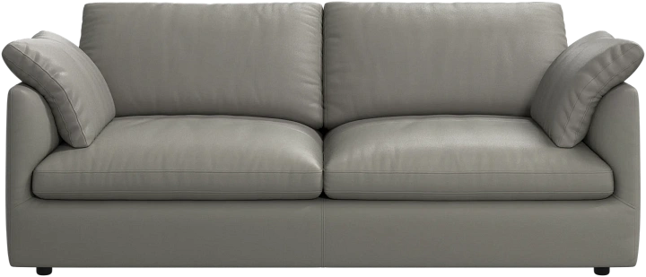 2.5 местный диван Milano - Nordic Grain 5132 Кожа серо-коричневого цвета -  Под заказ