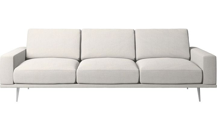 Диван Carlton - Lazio 3090 Ткань белого цвета  -  Под заказ