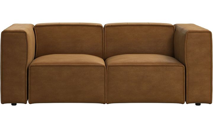 Диван Carmo - York 5120 Kожа коньячного цвета  -  Под заказ