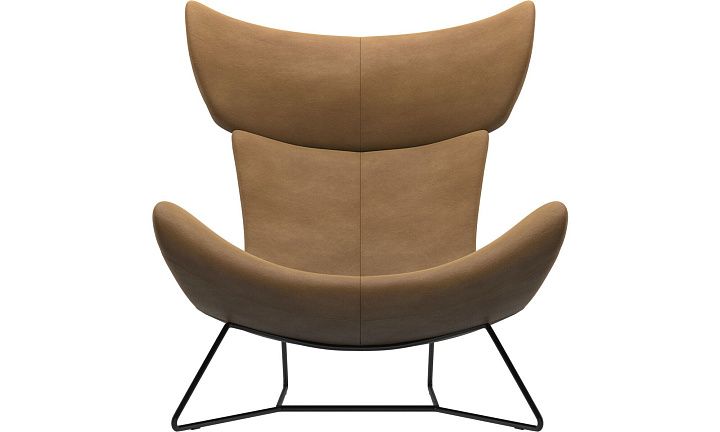 Кресло Imola - York 5120 Kожа коньячного цвета  -  Под заказ