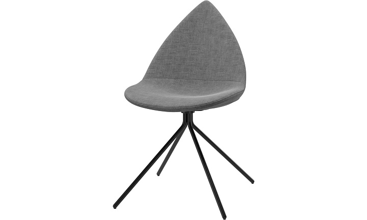 Cтул Ottawa - Napoli 2250 Ткань серебристо-серая  -  Под заказ