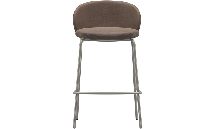 Барный стул Princeton - York 5122 Кожа светло-коричневого цвета  -  Под заказ