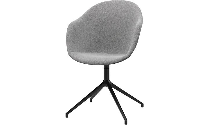 Cтул Adelaide с функцией вращения - Bristol 3060 Ткань светло-серого цвета  -  Под заказ