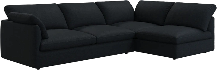 Угловой диван Milano - Tomelilla fabric 3144 Blue  -  Под заказ