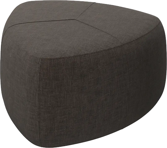 Пуф Bermuda - Napoli 2251 Ткань серо-коричневого цвета  -  Под заказ