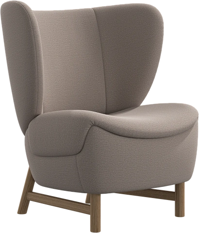 Кресло Catskills  Natural solid oak Beige Rimini fabric 3087 -  Под заказ