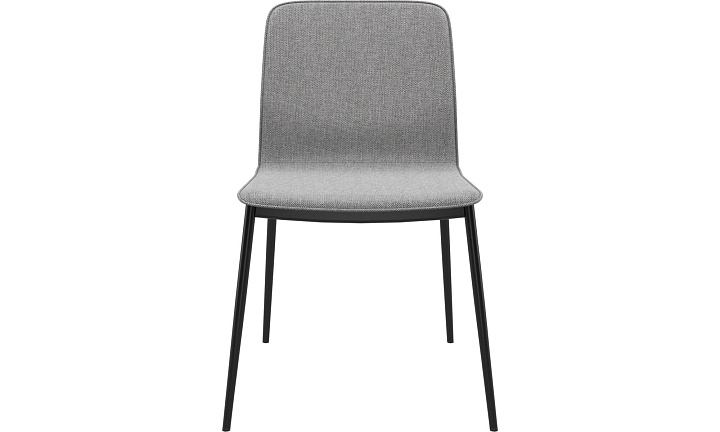 Обеденный стул Newport - Bristol 3060 Ткань светло-серого цвета  -  Под заказ